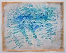 Untitled (Blu zig-zag)