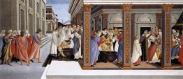 Baptême de St Zenobius et sa nomination comme évêque