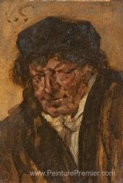 Portrait d'un homme avec béret
