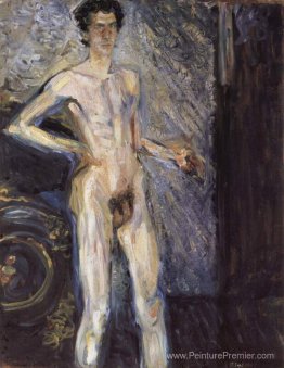 Autoportrait (nu sur une figure complète)