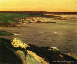 Les falaises vertes et oranges, Gloucester