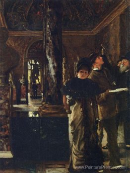 Visiteurs étrangers au Louvre