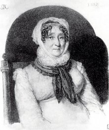 Portrait d'Elizabeth Olenina