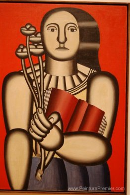 Femme avec un livre