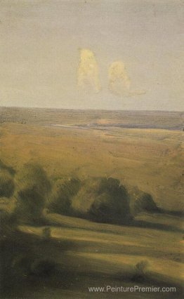 Soirée dans la steppe