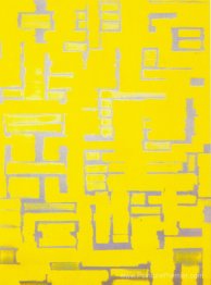 Sans titre (jaune et blanc)