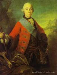 Portrait du grand duc Peter Fedorovich, plus tard l'empereur Pet