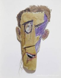 Untitled (masque, portrait de Tzara)