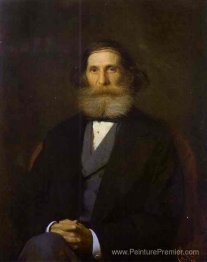 Portrait de l'artiste Nikolay Bogoliubov