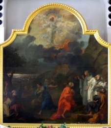 Panneau central du triptyque de l'autel, St Nicholas, Bristol