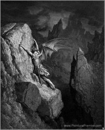 Le vol de Satan à travers le chaos