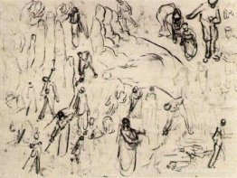 Feuille avec des chiffres et des mains