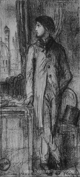 Portrait de Degas à Florence