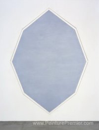 Sans titre (octogone bleu)