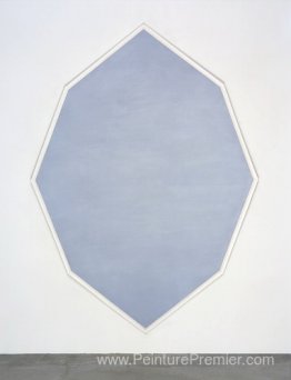 Sans titre (octogone bleu)