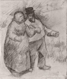 Couple à pied