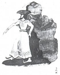Croquis des costumes pour "Tale of Tsar Saltan"