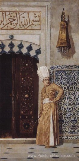 Eunuque à la porte du harem