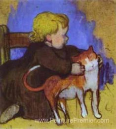 Mimi et son chat