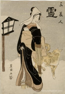 Trois beautés: neige