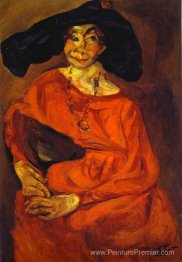 Femme en rouge