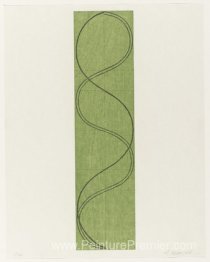 Colonne / figure verte