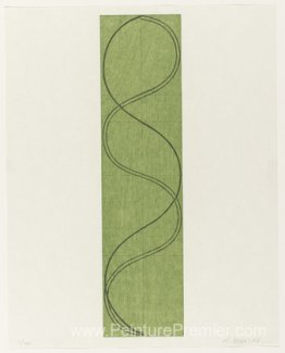Colonne / figure verte