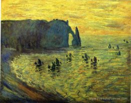 Les falaises à Etreat