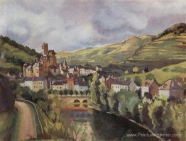 Auvergne. Ville Esteteng
