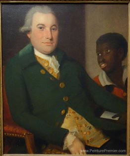 Monsieur avec un préposé