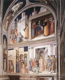 Scènes de la vie de Sts. Lawrence et Stephen