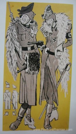 La mode de Lady en Allemagne. L'hiver.