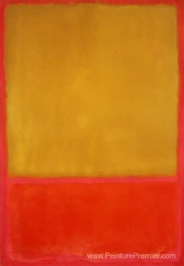 Ocre et rouge sur rouge