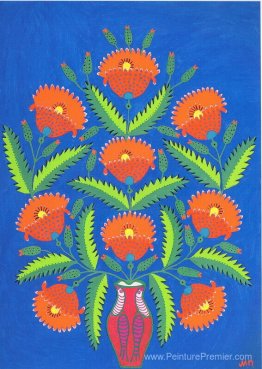 Coquelicots rouges