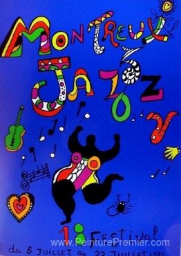 18e Festival de jazz de Montreux (affiche)