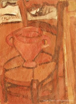 Vase sur une chaise (pot italien)