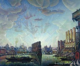Port de ville imaginaire