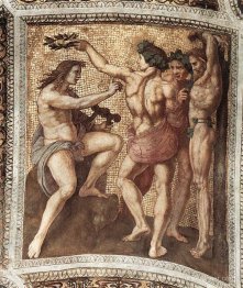 Apollo et Marsyas, de la «Stanza della Segnatura»