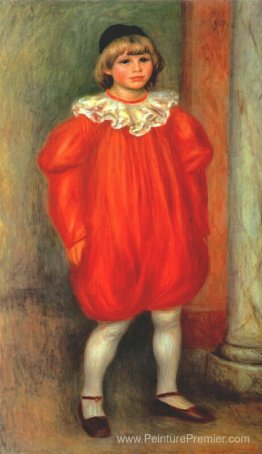 Le clown (Claude Ranoir en costume de clown)