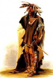 Wahk-Ta-Ge-Li, un guerrier Sioux