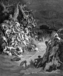 Monde détruit par l'eau
