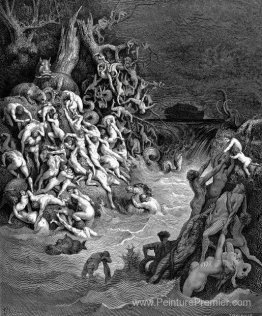 Monde détruit par l'eau