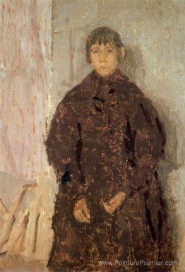 Fille dans une robe de mûrier
