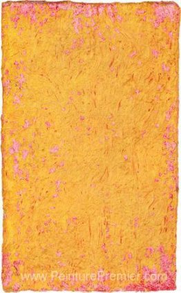 Monochrome jaune et rose sans titre