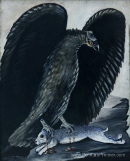 Eagle a attrapé un lapin