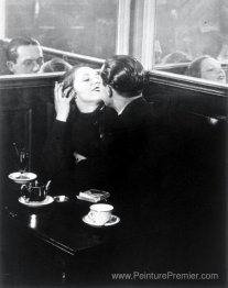 Coppia d'amoureux, Place d'Italie