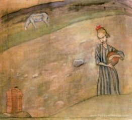 Fille avec cheval
