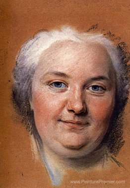 Préparation du portrait d'Anne Julie Boetie de St. Leger