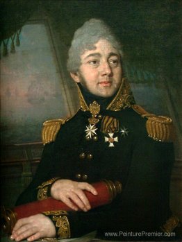 Portrait du poète russe Evgeny Boratynsky