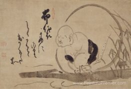 Hotei sur un bateau